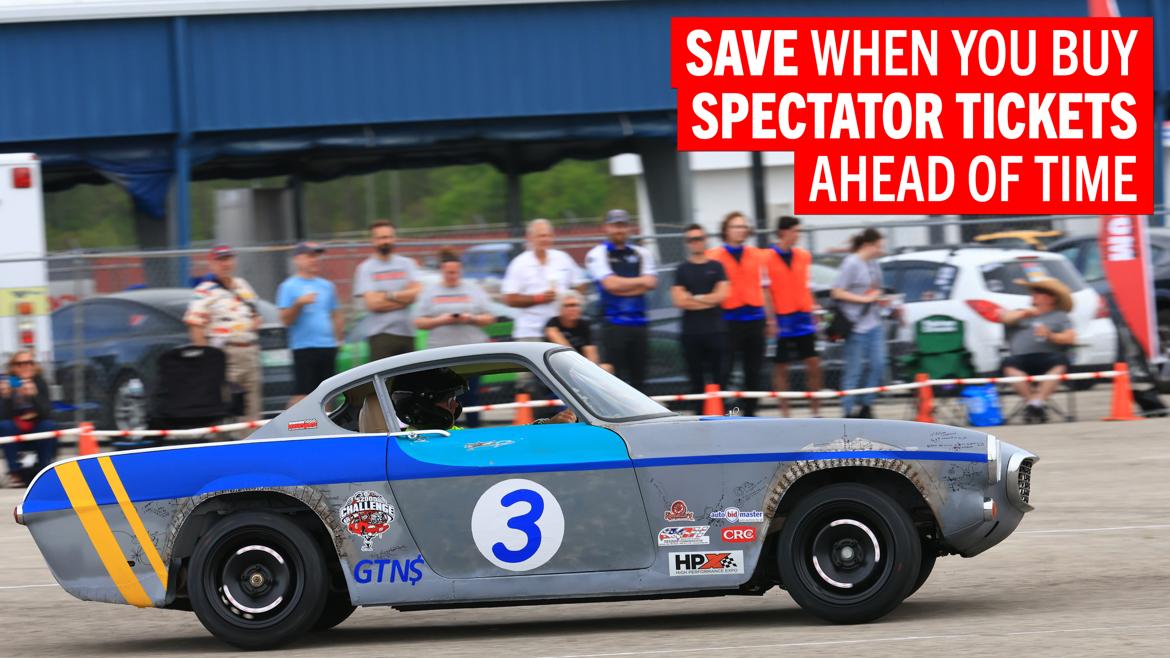 See the $2000 thrills: Buy spectator tickets today and save