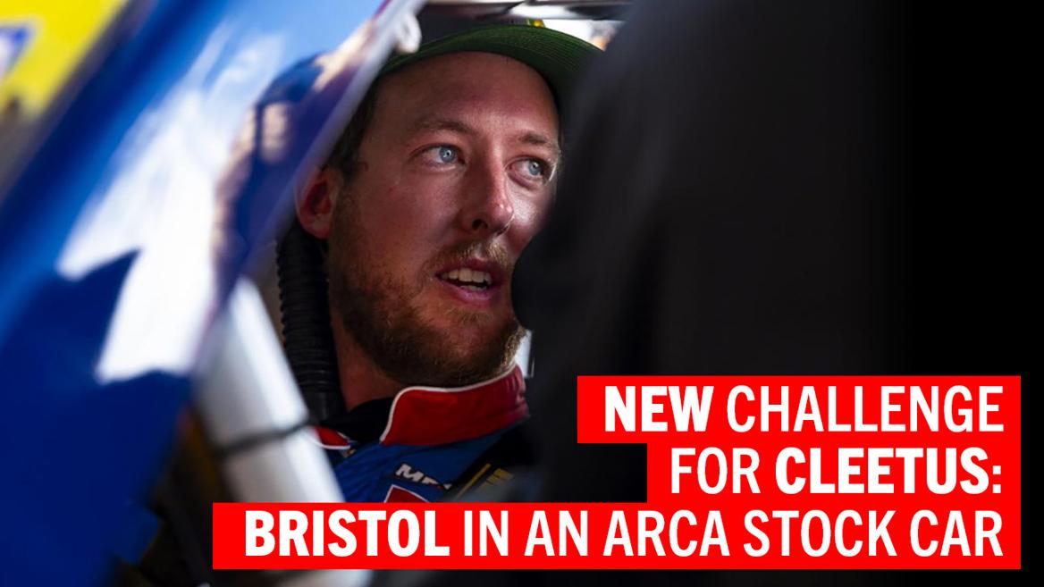 Cleetus McFarland: ARCA short-track debut at Bristol tonight