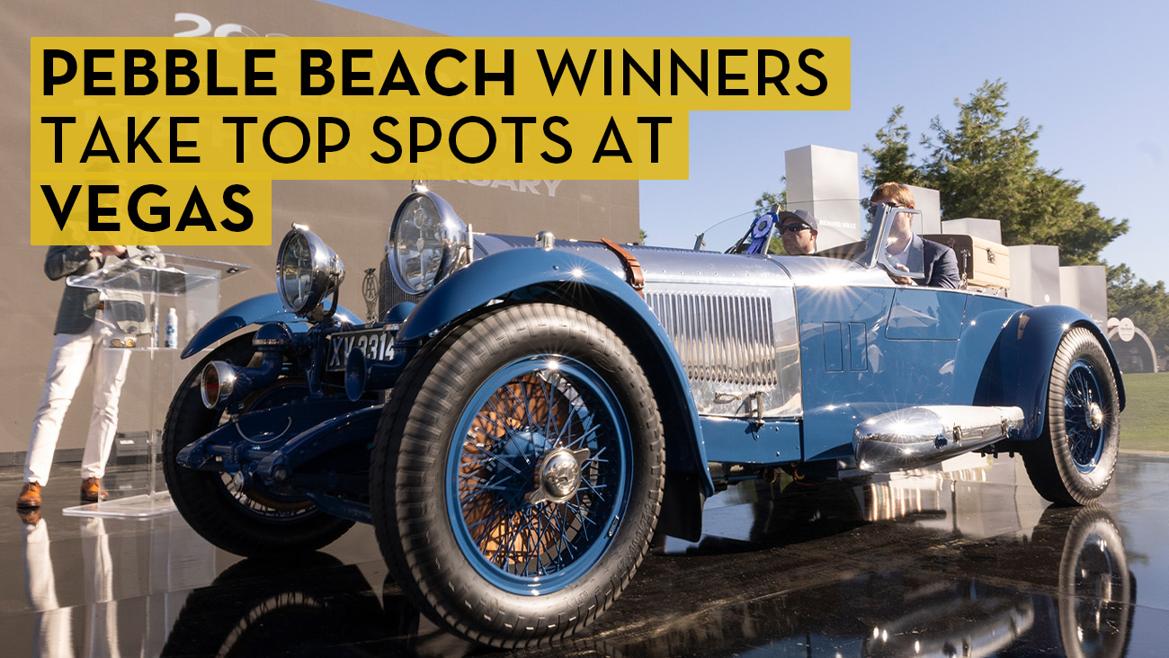 Mercedes-Benz 680 S and Ferrari 212 Export win big in Las Vegas
