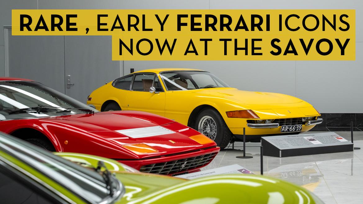 Ferrari in America” at the Savoy: See incredible early examples
