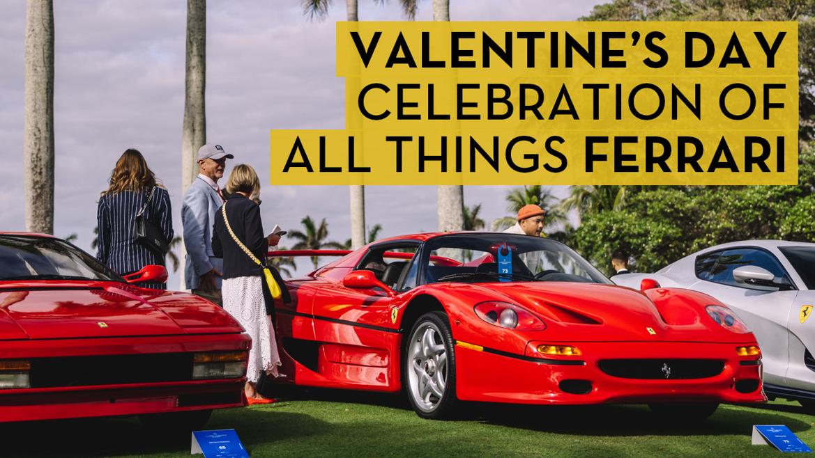 Nearly 200 Ferraris in one place? The Palm Beach Cavallino Classic