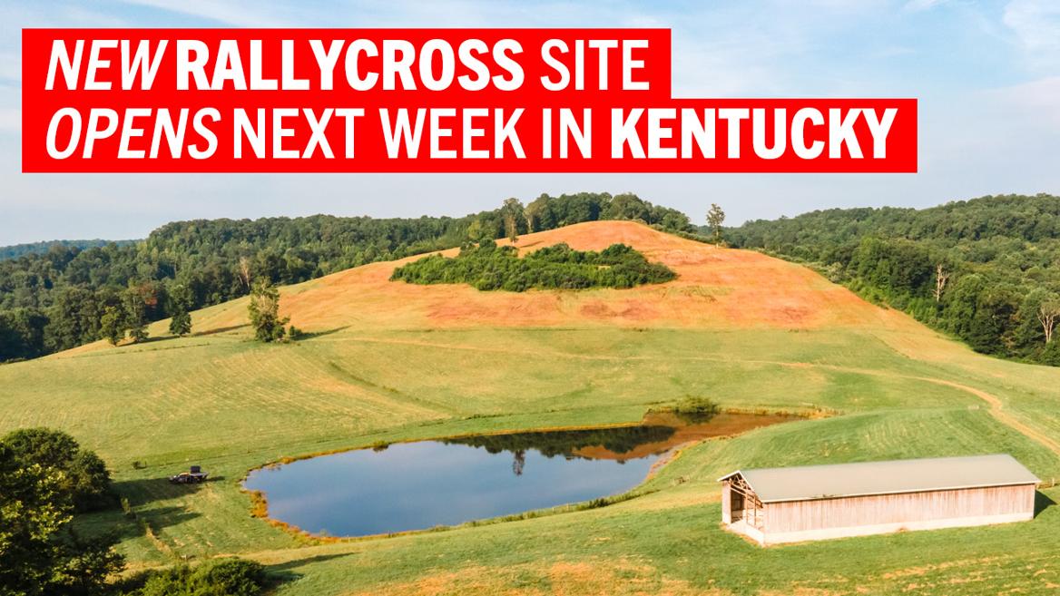 Where’s the newest site for rallycross? AOT in Eastern Kentucky.
