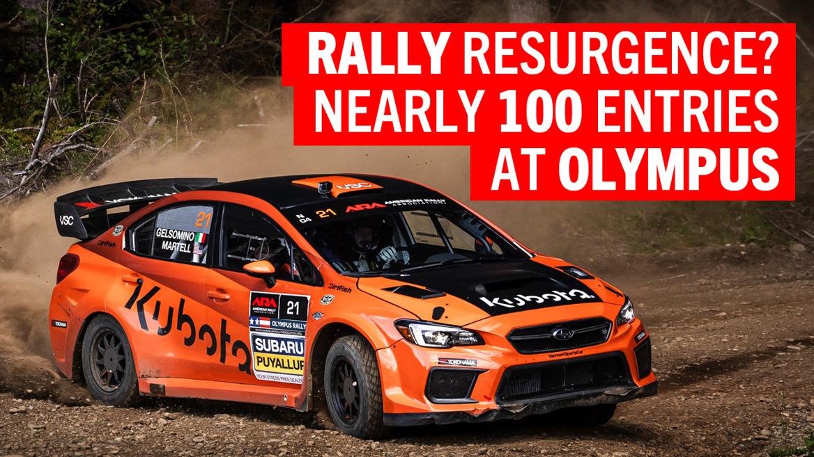 Channeling the magic of Group B, Olympus Rally nears 100 entries