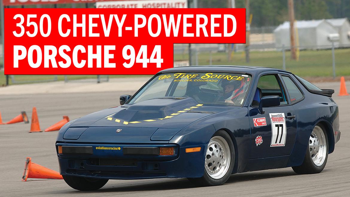 $2000 Challenge: Porsche 944 with 350 cubic inches of Chevy V8