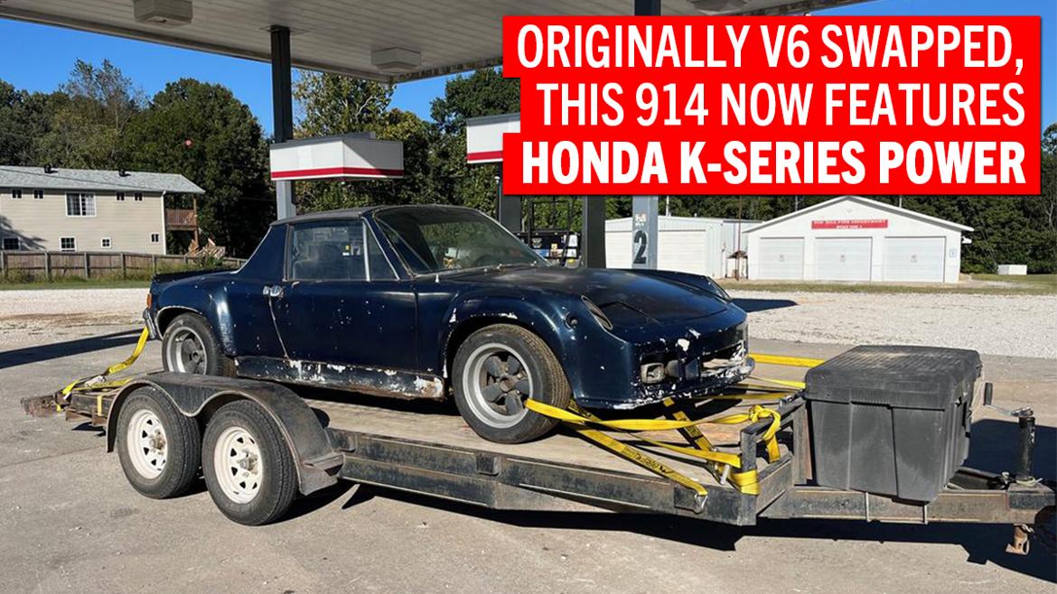 ポンタページ How did this yearslong hunt end? With a K24-swapped Porsche 914