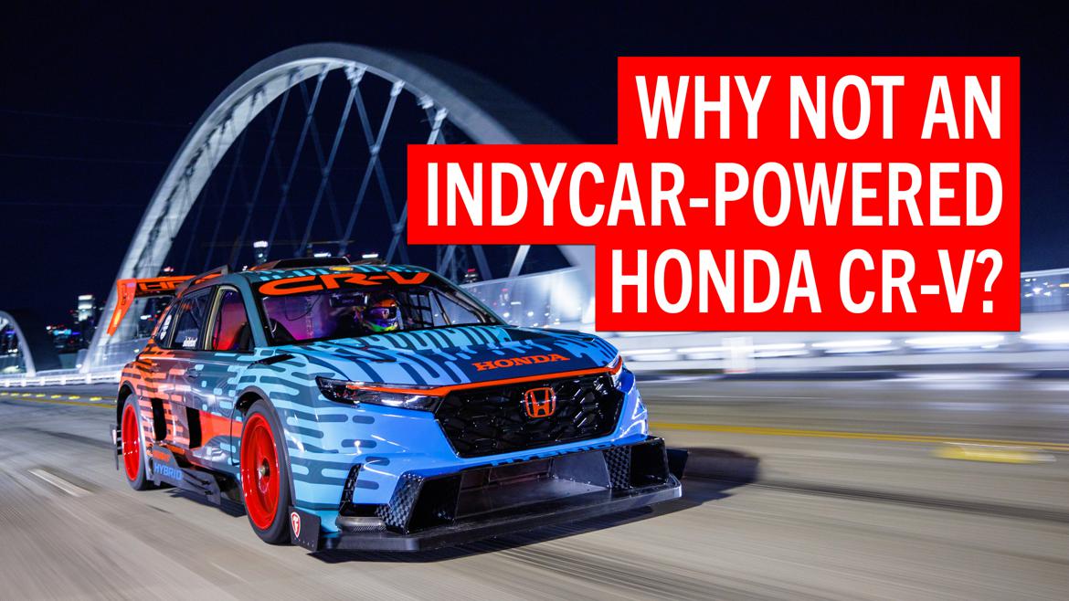 This Honda CR-V offers an exclusive look into IndyCar's future This Honda CR-V offers an exclusive look into IndyCar's future