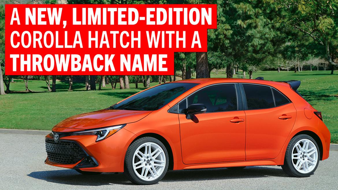 The 2026 Toyota Corolla FX: Right badge, wrong gearbox