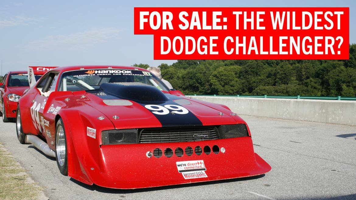 Own a piece of IMSA and GRM history, this 850+ horsepower Challenger