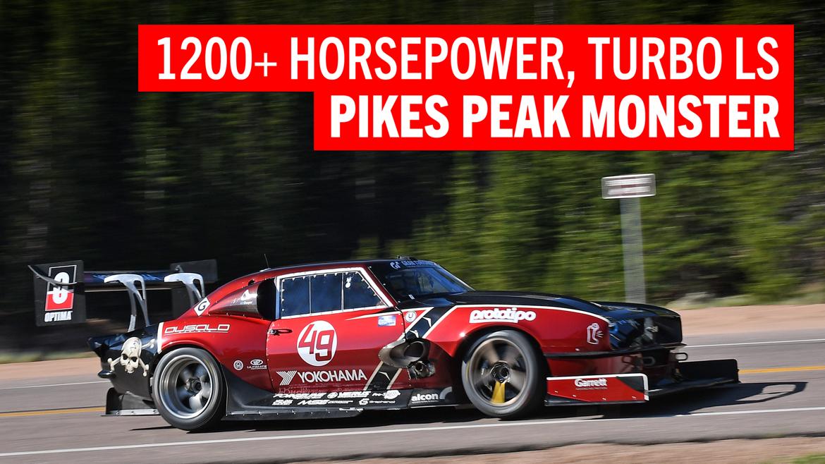 UTCC Confirmed: 1200-plus horsepower Camaro that climbed Pikes Peak