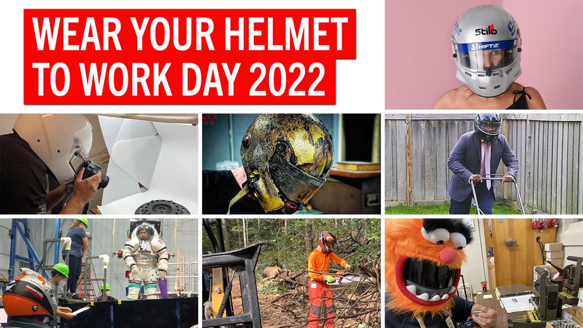 Wear Your Helmet to Work Day 2022 Post your photos here News