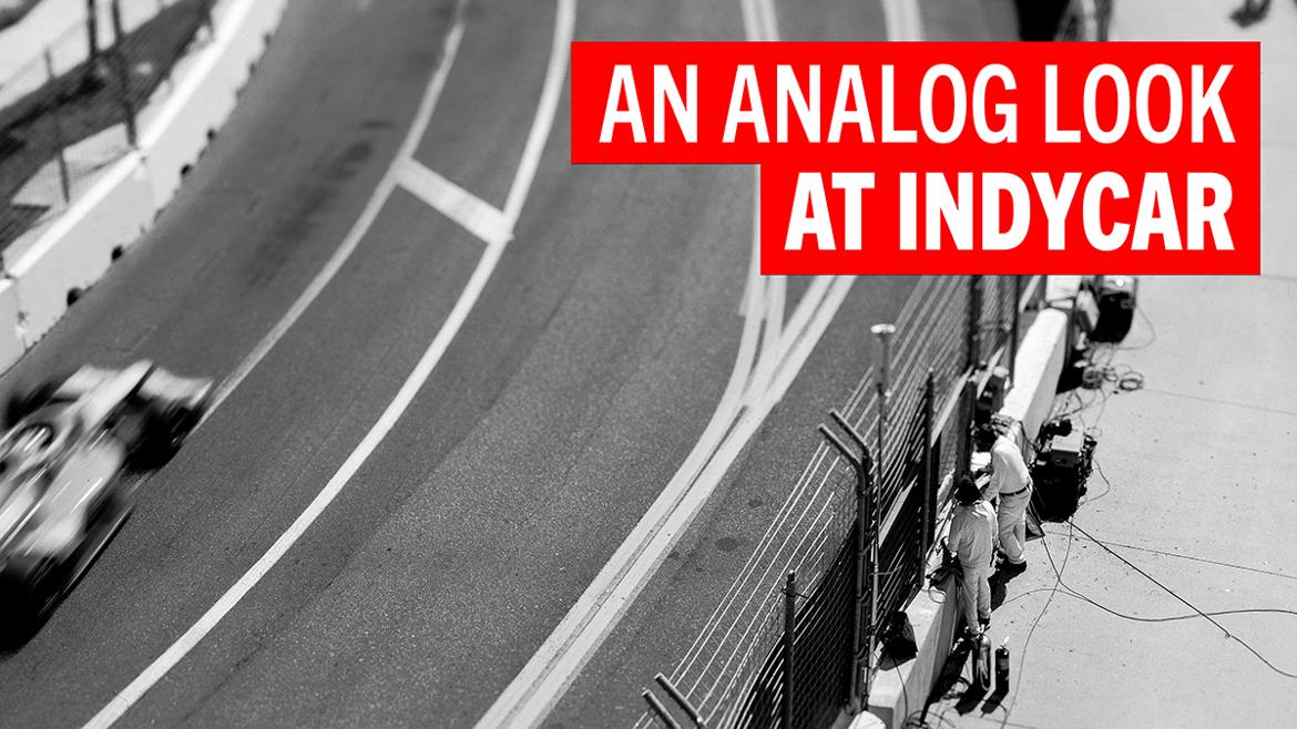 Indy at St. Pete: Modern race cars captured with vintage photo tech