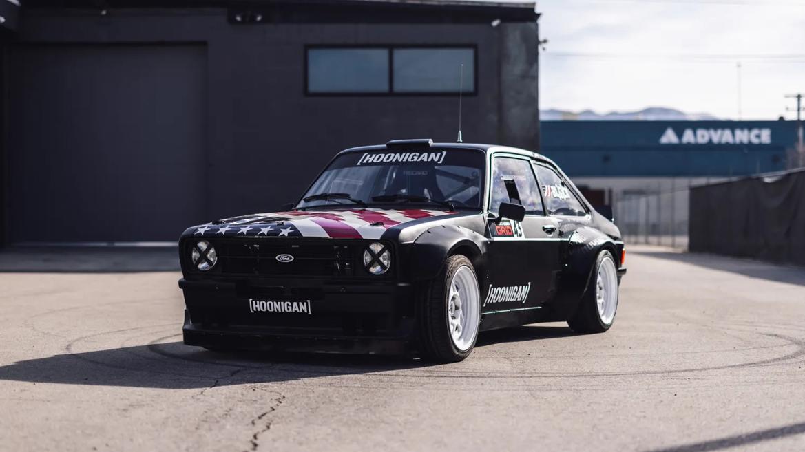 Live out your tire shredder dreams: Ken Block’s Mk2 Escort for sale