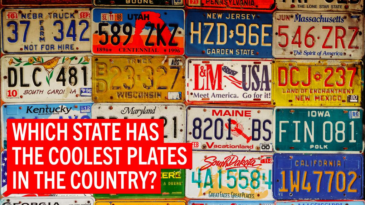 Which state has the bestlooking license plates? News Grassroots