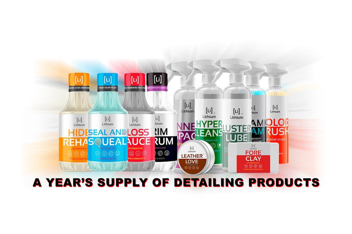 Enter and (Maybe) Win a Year’s Supply of Lithium Car Care Products