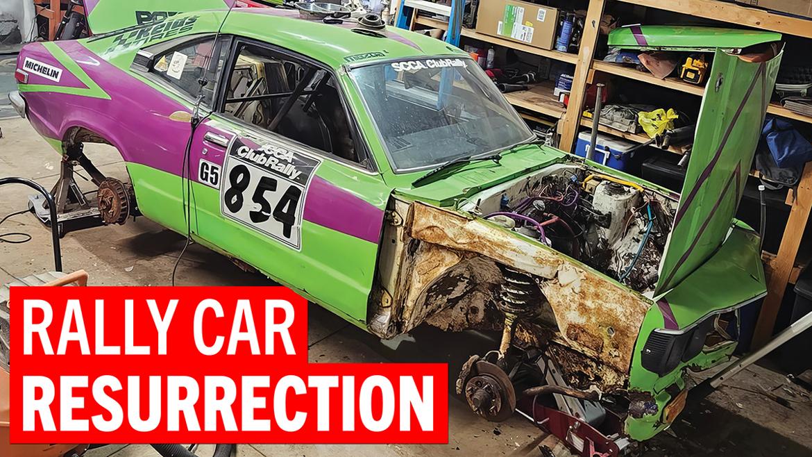 Your Projects: Reviving a rusty Mazda RX-3 rally car | News