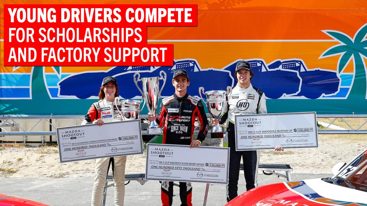 Mazda Shootout fördert die Zukunft des Rennsports durch Wettbewerb