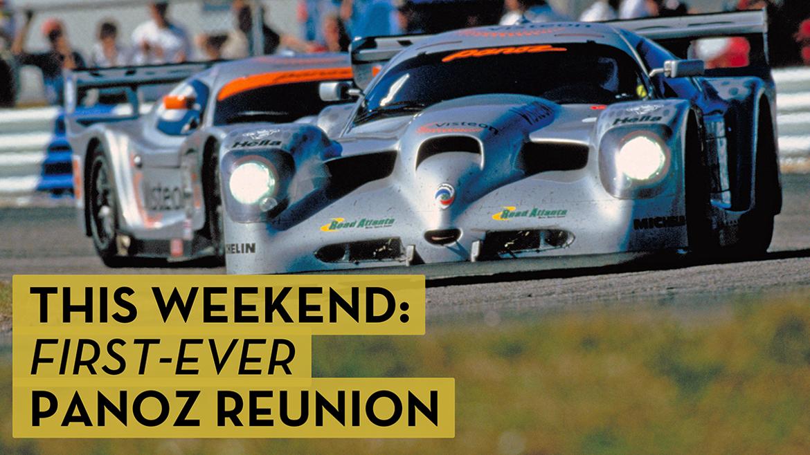 Panoz Reunion this weekend at the Pittsburgh Vintage Grand Prix
