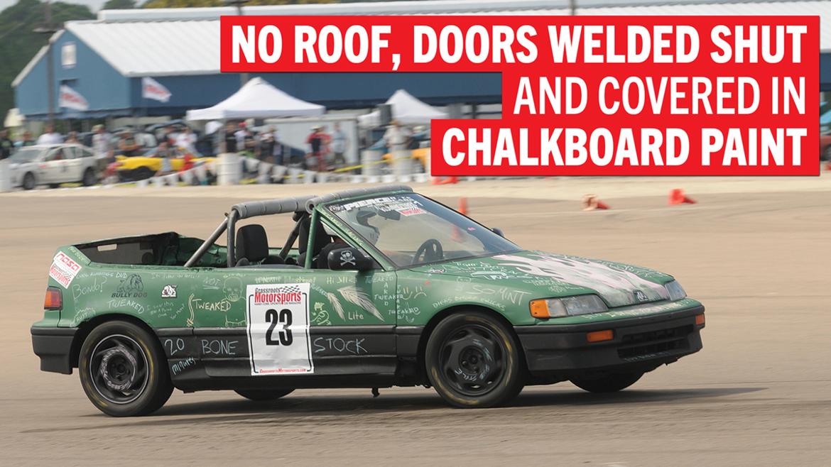 $2000 Challenge: A roofless, punk rock Honda CRX | News