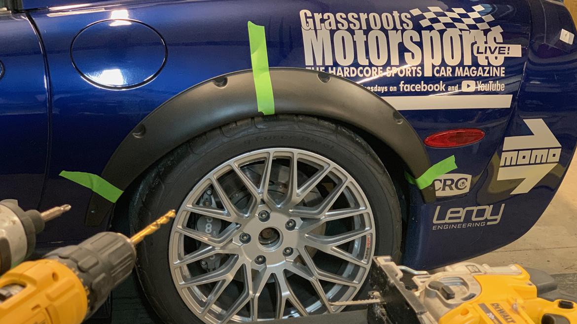 Tonight on GRM LIVE! Adding Fender Flares To Our Corvette Z06 News