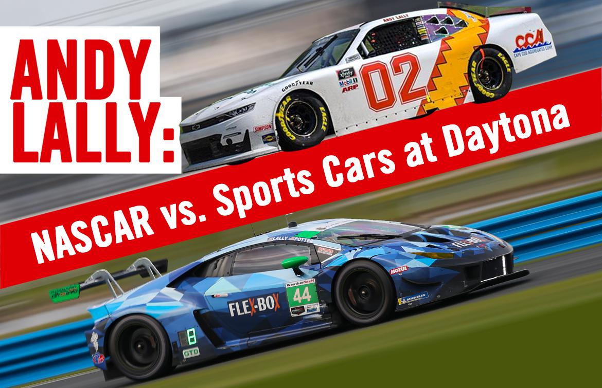 Andy Lally on NASCAR vs. Sports Cars News Grassroots Motorsports