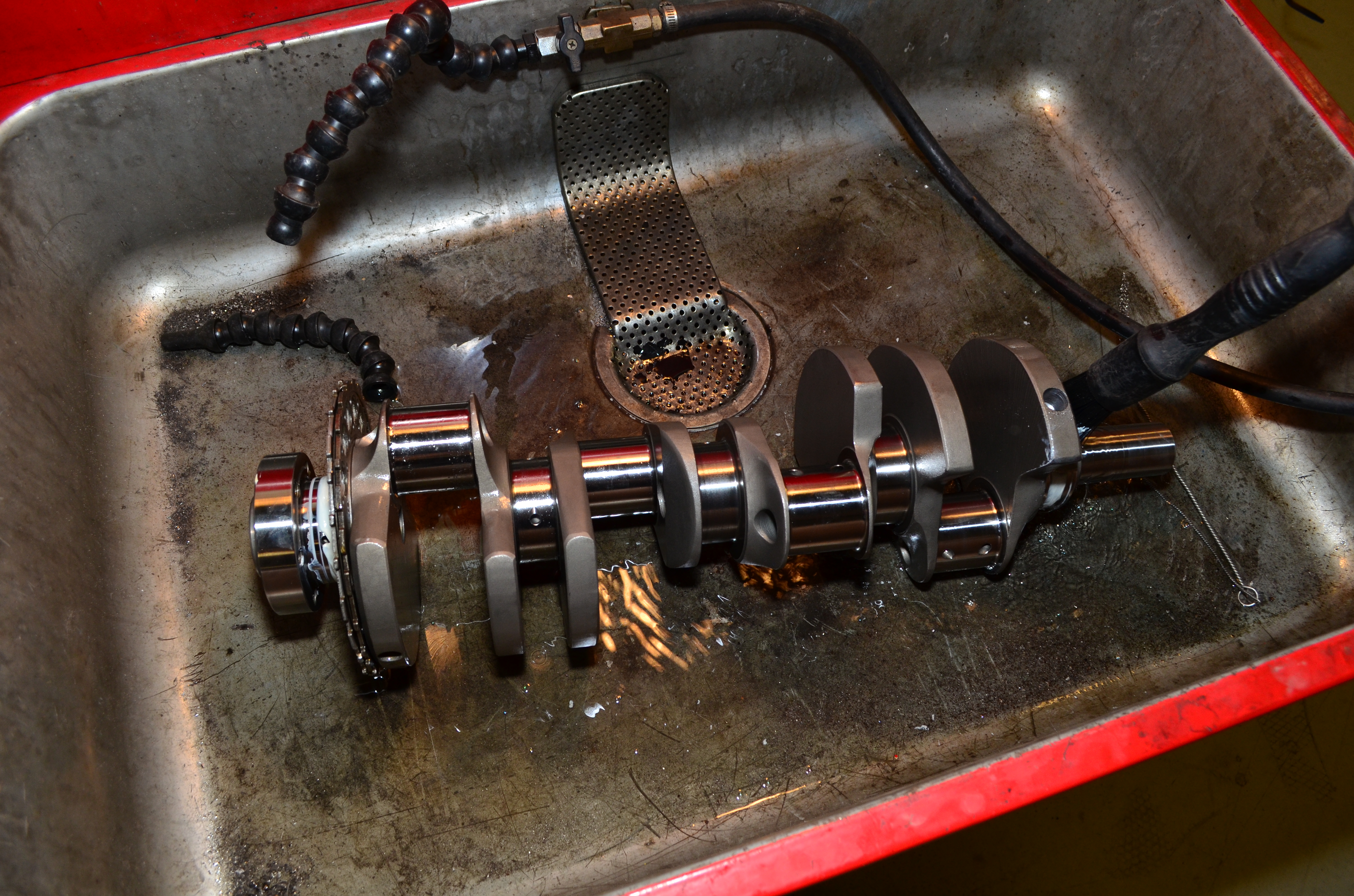 DIY LS1 Crankshaft Balancing Nissan 350Z Project Car Updates Grassroots Motorsports