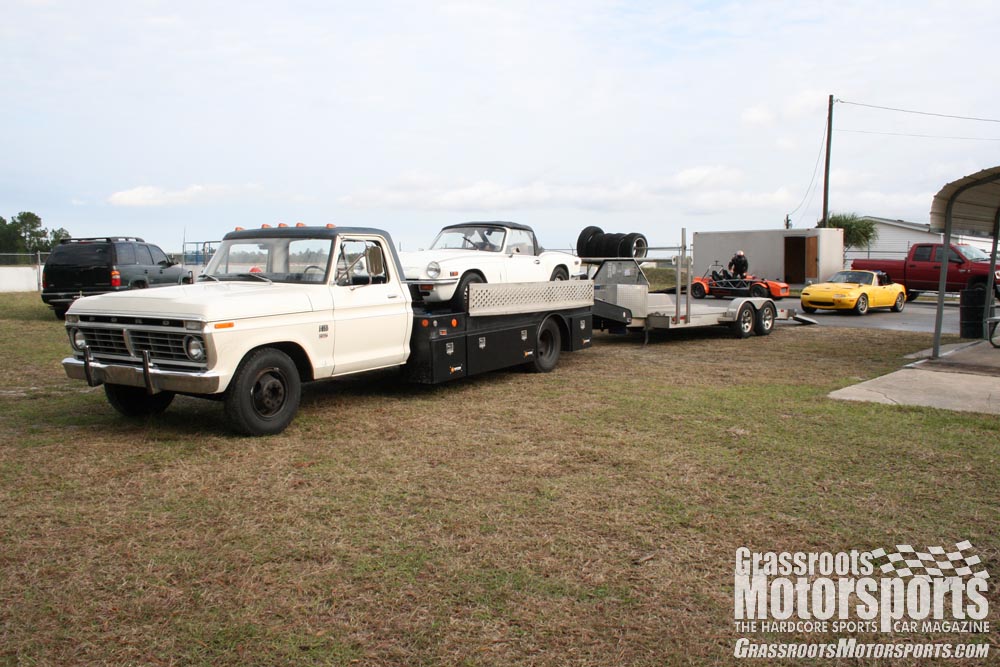Meet the Long Rig Ford F350 Ramp Truck Project Car
