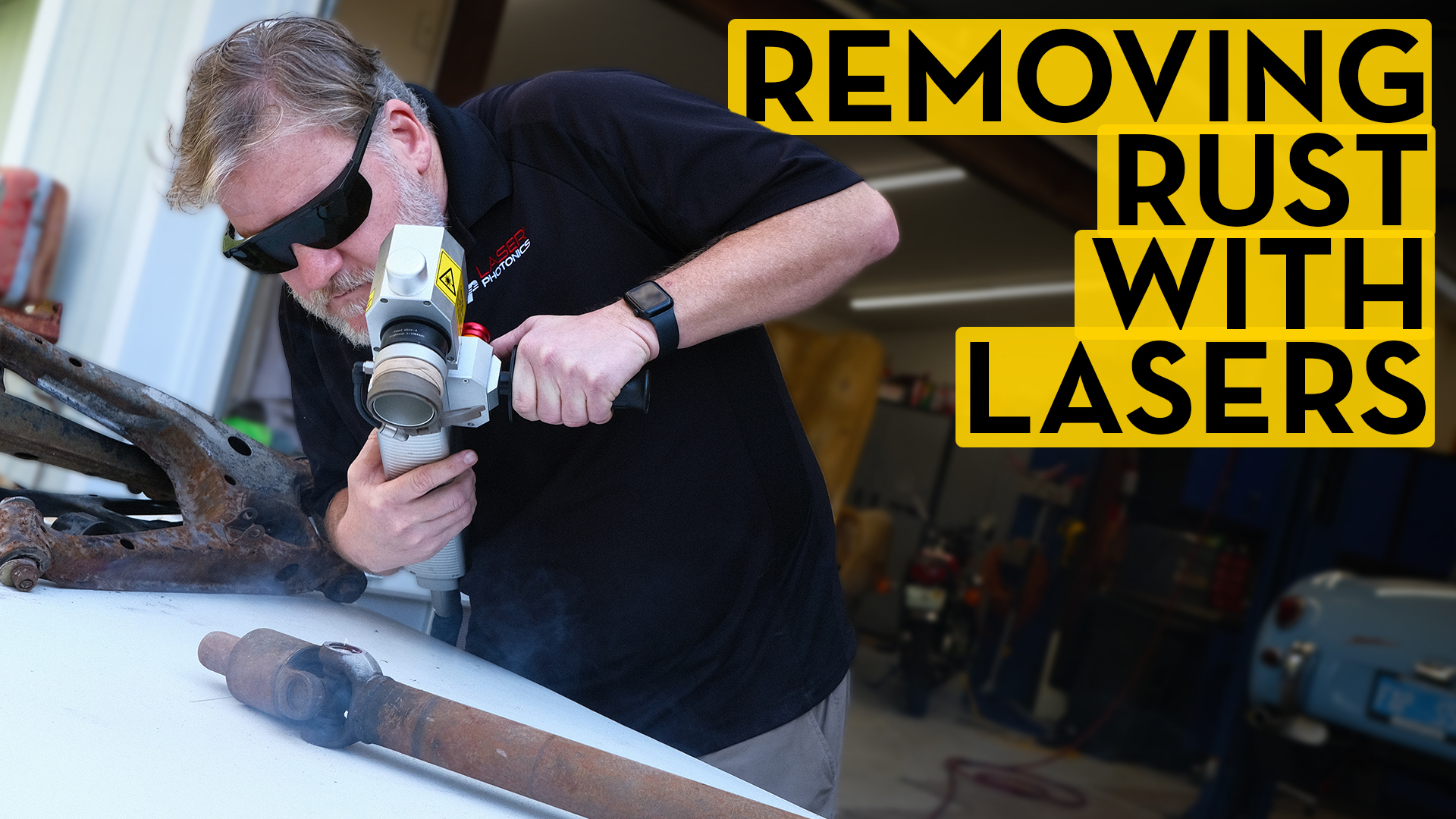 Video How to remove rust with lasers Videos Classic Motorsports