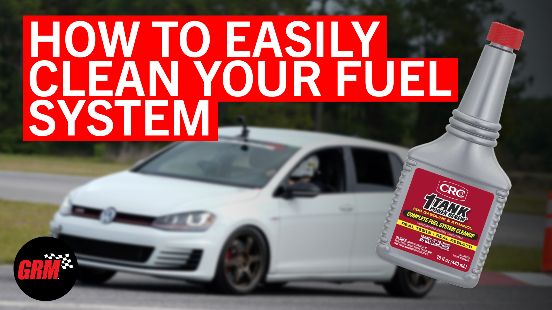 How CRC Gasoline 1Tank Power Renew can help keep your fuel system