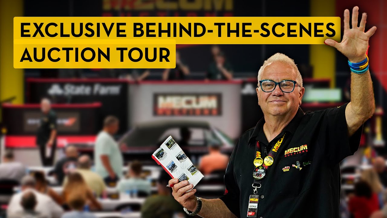 Exclusive A behindthescenes look at a Mecum auction Videos