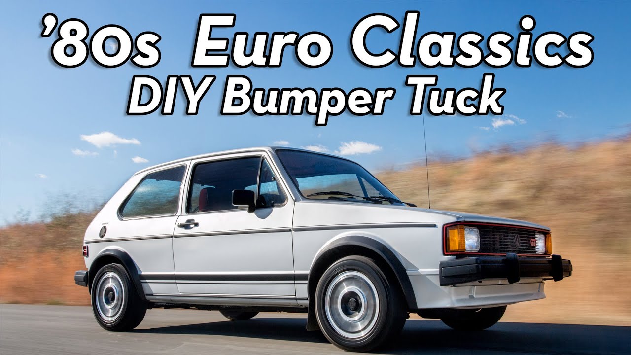 How to Tuck Bumpers on '80s Euro Classics Videos Classic Motorsports
