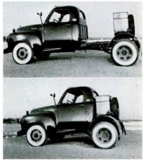 Learn me, chassis and body shortening on a body on frame truck