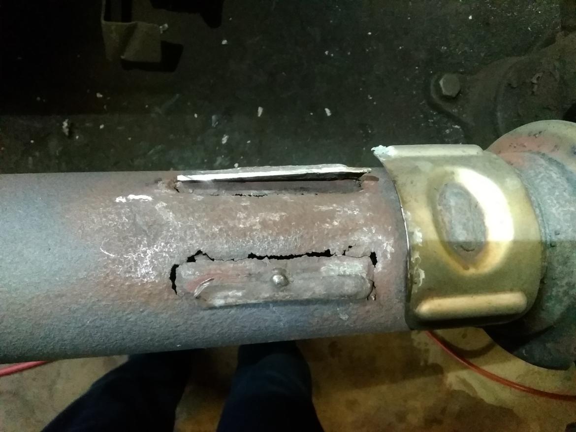 Boogerwelding exhaust that rusted through Your Tech Tips forum