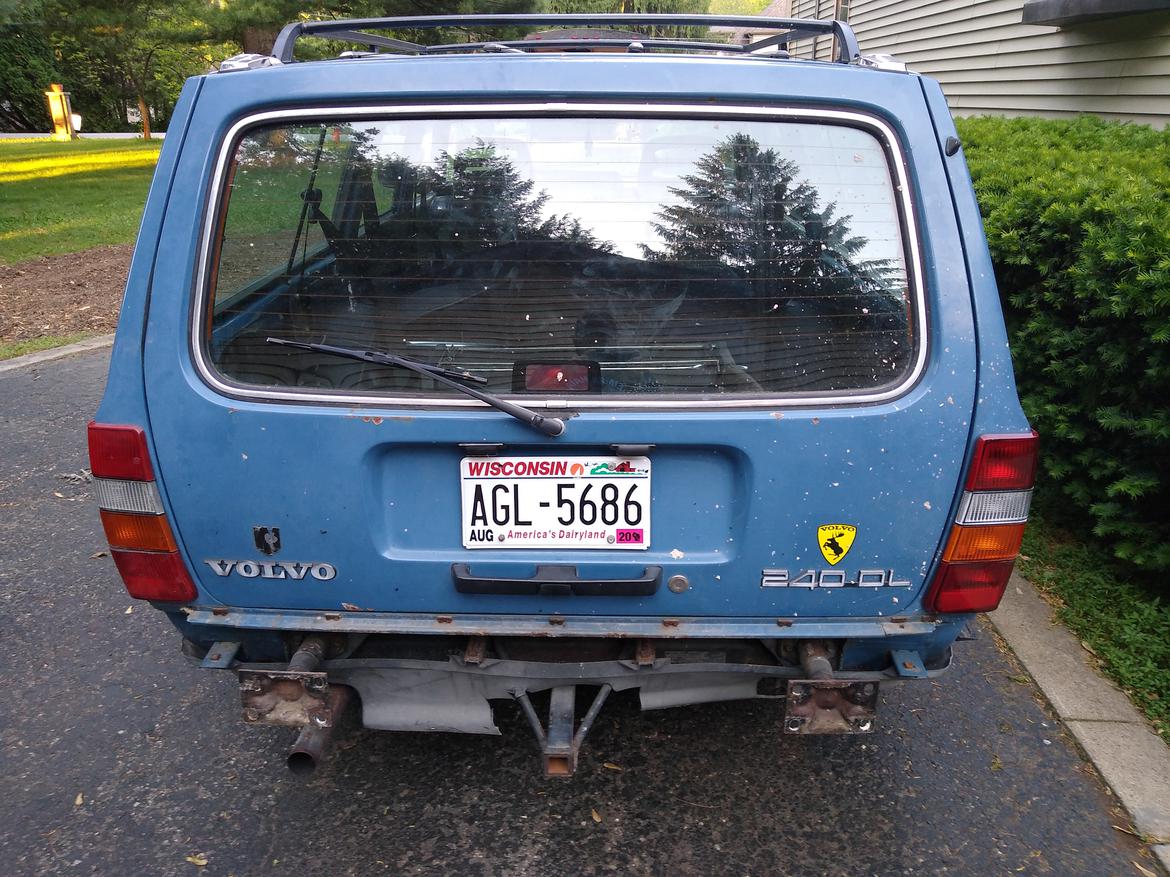 Volvo shop 240 hitch
