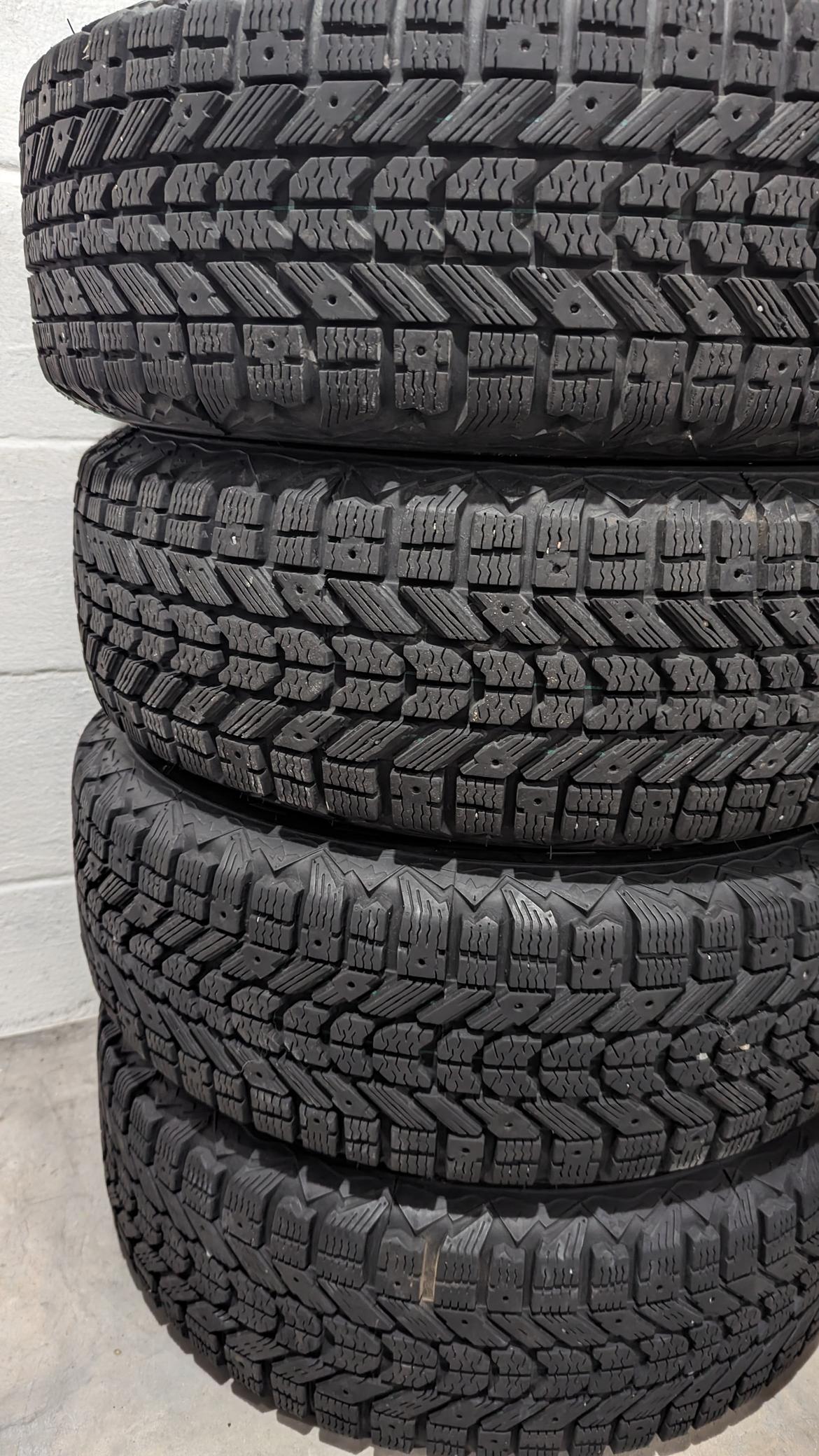 Multiple Sets of Wheels & Tires, Mostly Winter or Rallycross Parts For