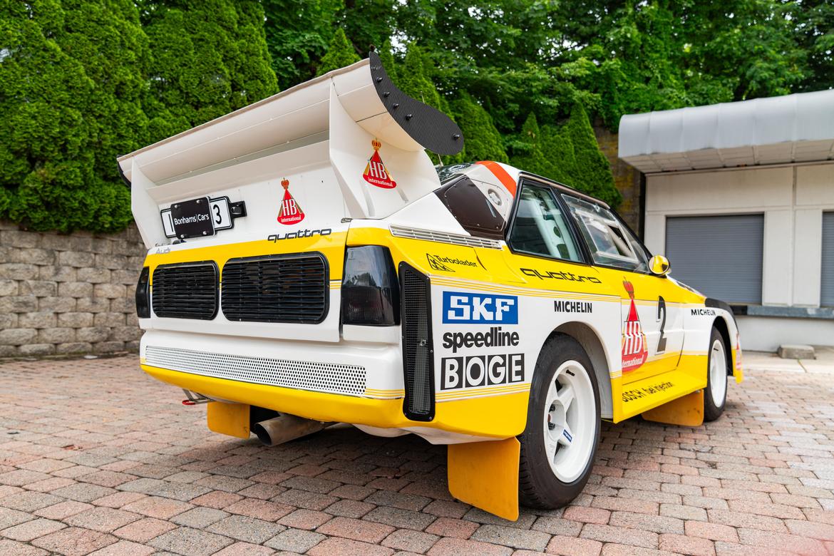 One-of-20 Audi Sport quattro S1 E2 driven by a WRC champion | Audi