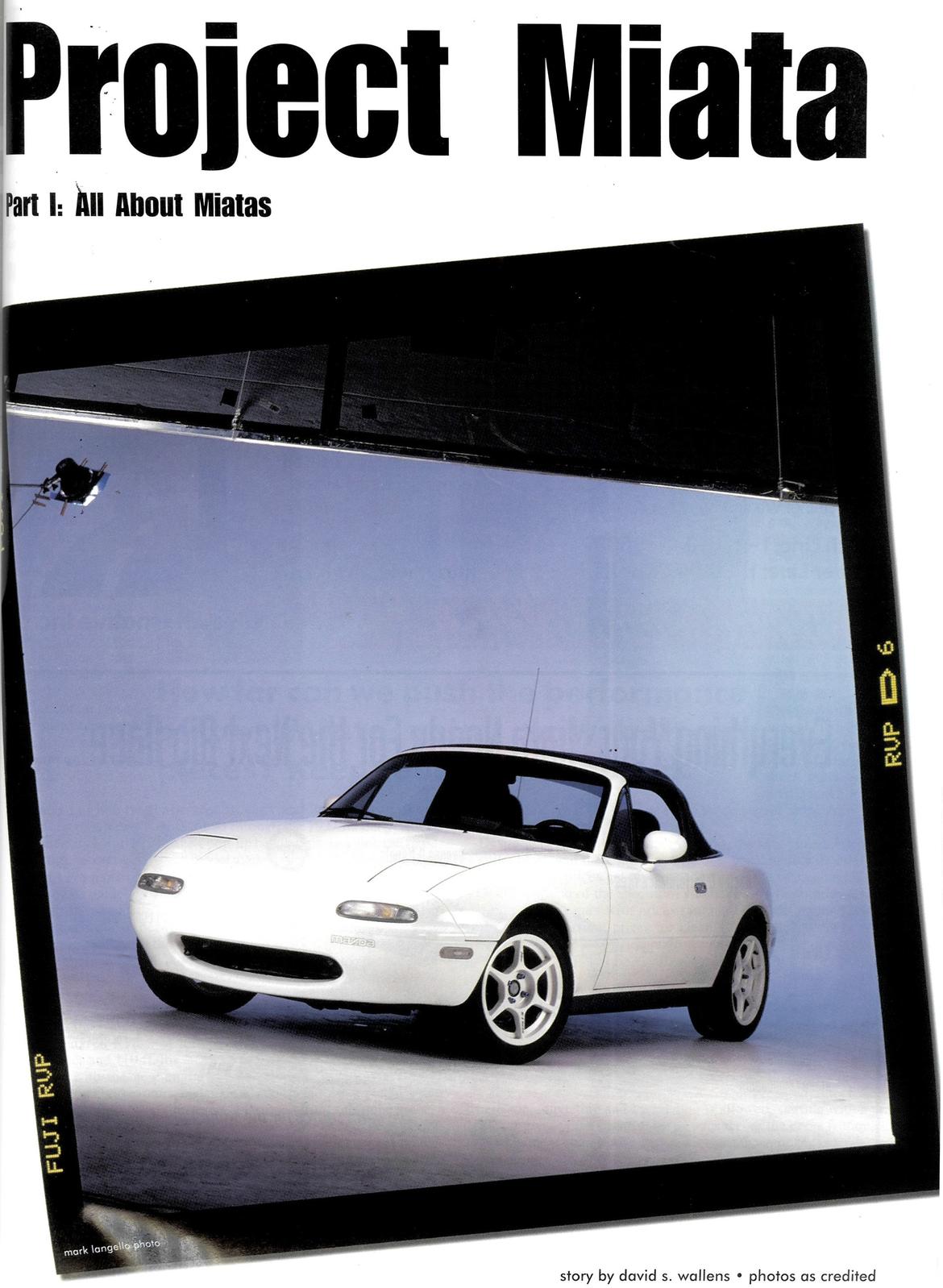 25 years ago, we bought our Garage Rescue Miata | #TBT | Articles