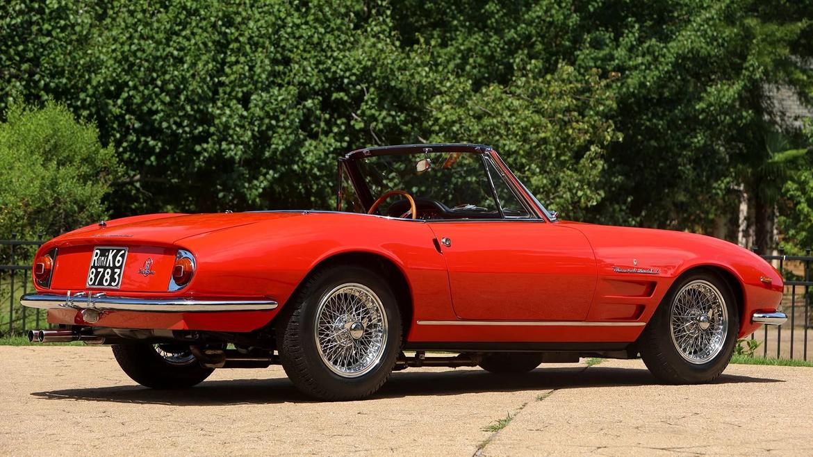 The one-of-one Maserati 3500 GTI Vignale Spyder Prototype