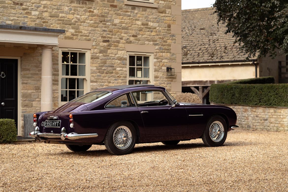 The only Aston Martin DB4 Series IV Vantage in Roman Purple