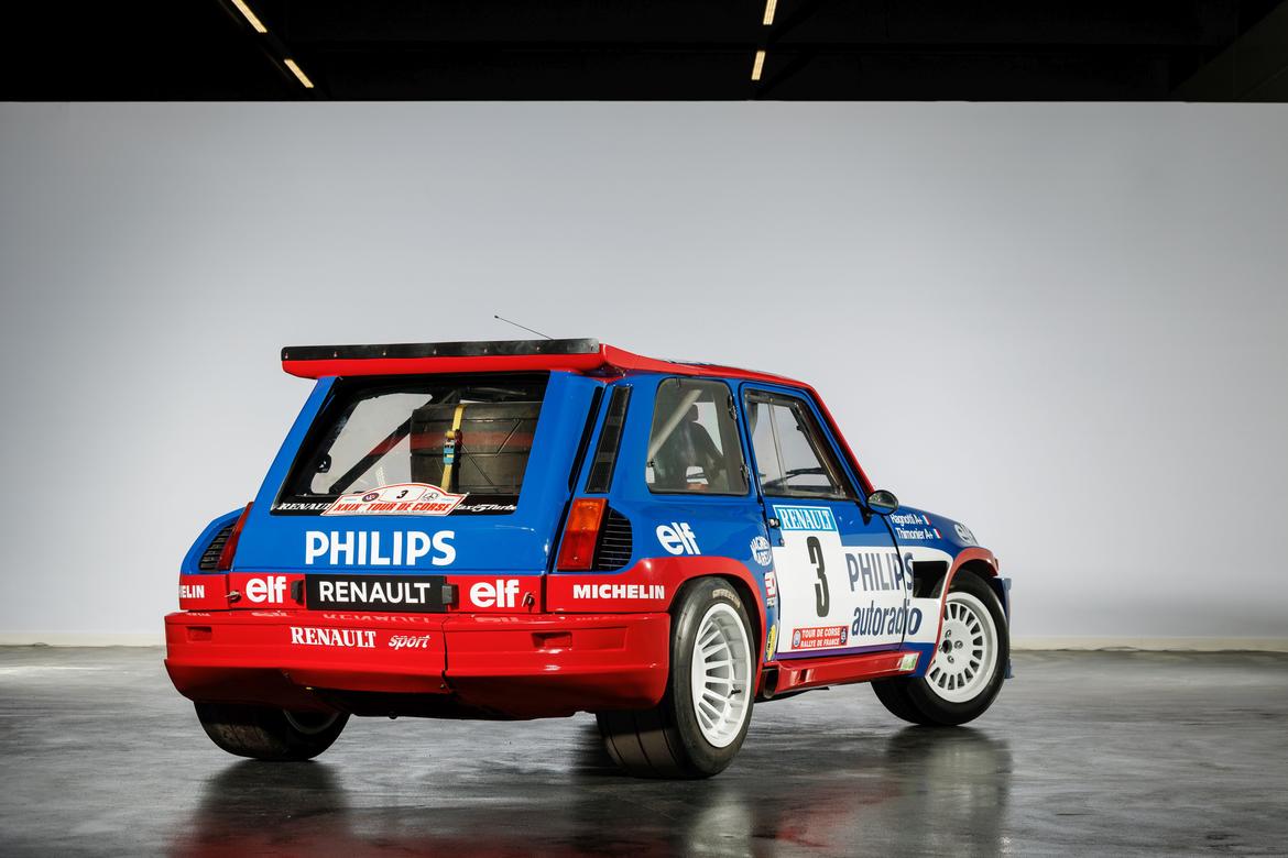 Running-development prototype for the Renault Maxi 5 Turbo