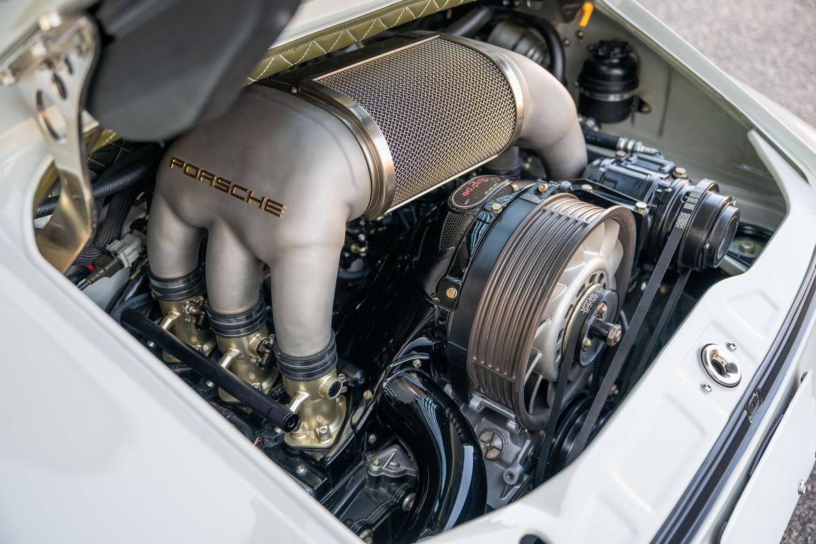 Novato: This Singer 911 wears Dolphin Gray in homage of the 356