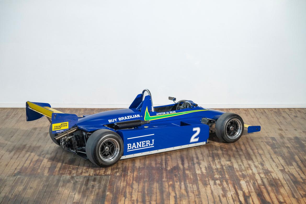 Ayrton Senna drove this Ralt RT3 to victory his first Formula 3