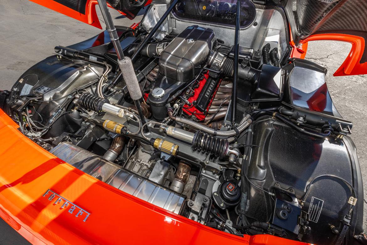 The only Ferrari Enzo made in Rosso Dino | Ferrari Enzo | Cars for