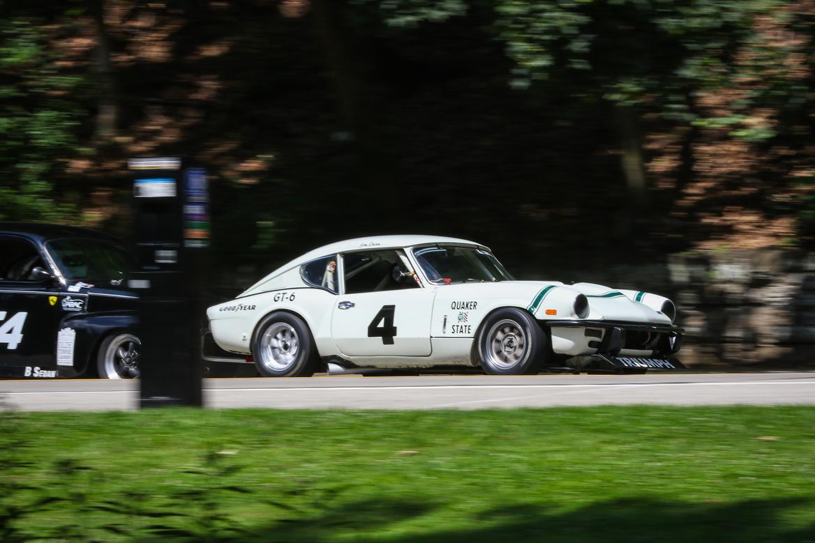 Racing a Kastner-Brophy Triumph GT6 | One of my 7 hairiest moments