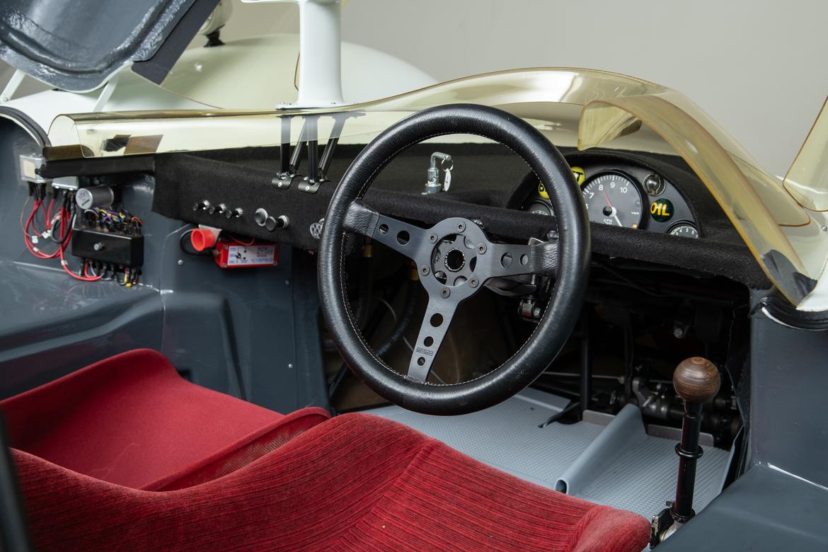 This Porsche 908/02 entered the 24 Hours of Le Mans five times