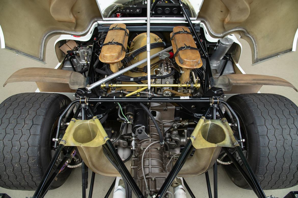 This Porsche 908/02 entered the 24 Hours of Le Mans five times