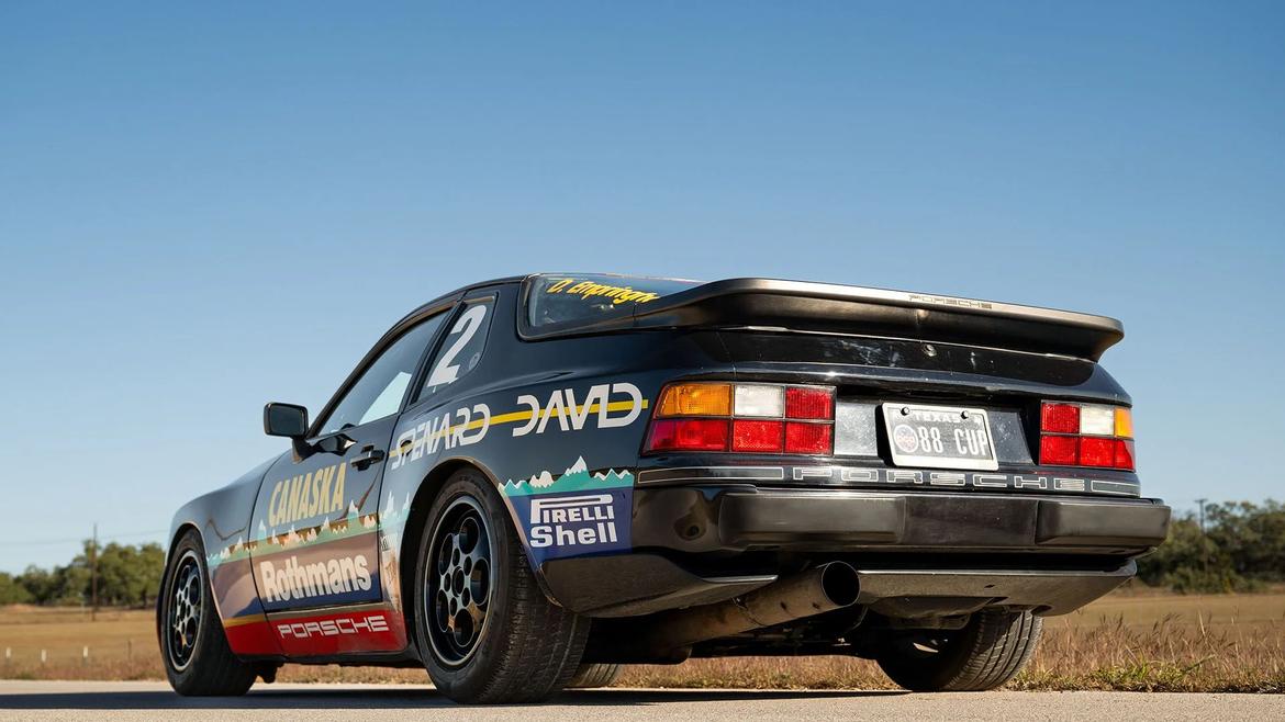 Le Mans winners and a Miss Austria drove this Porsche 944 Turbo