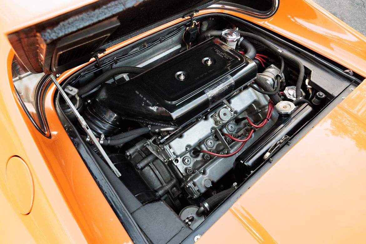 A Ferrari Dino in Porsche Signal Orange? Yes, and it's the only