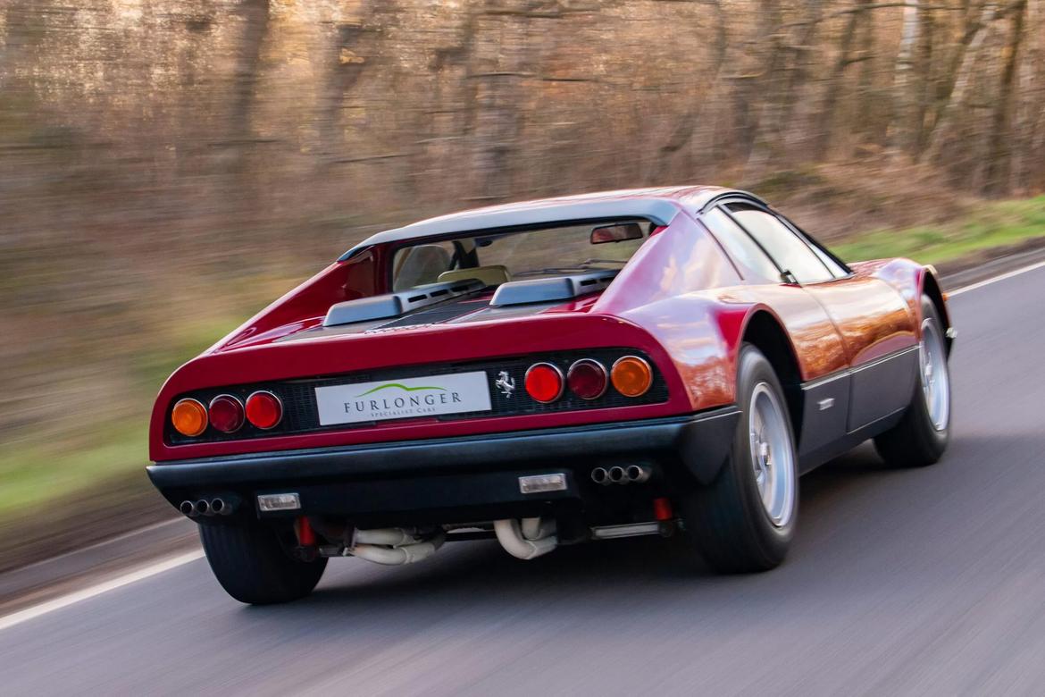 This Ferrari 365 GT4 BB displayed alongside Niki Lauda's F1 car
