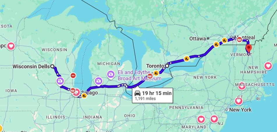 Roadtrip - which route would you take| Off-Topic Discussion forum