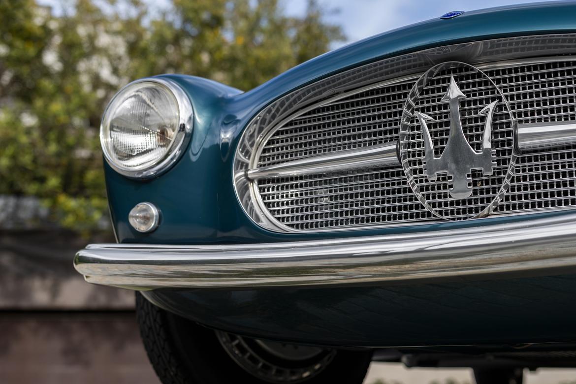 The prototype Maserati A6G/54, the only spyder built by Zagato